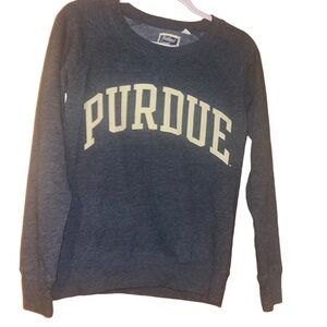 Purdue University Boilermakers Gray collegiate sweatshirt size Small S